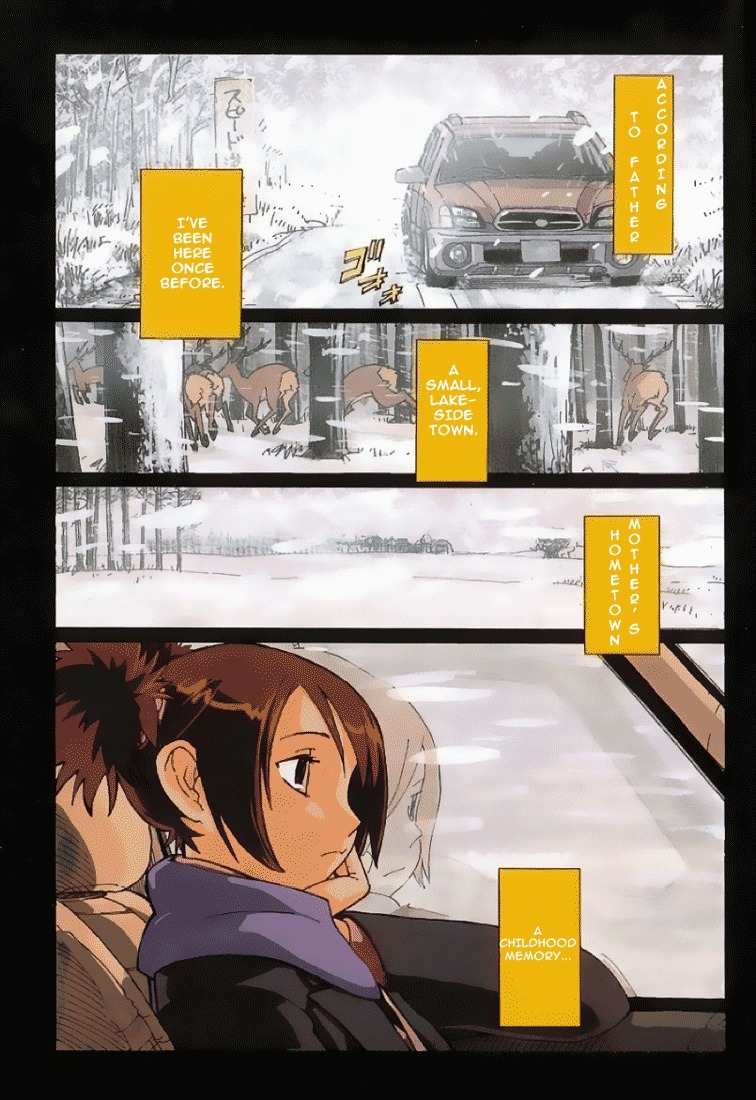 Chikyuu Misaki Chapter 1 page 2 - Chapter 1: The Snow Boy