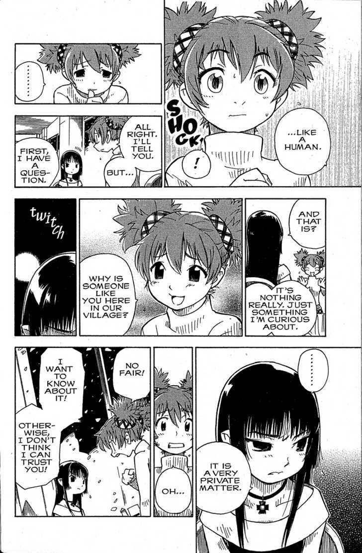 Chikyuu Misaki Chapter 11 page 8 - Chapter 11: Intersecting Two