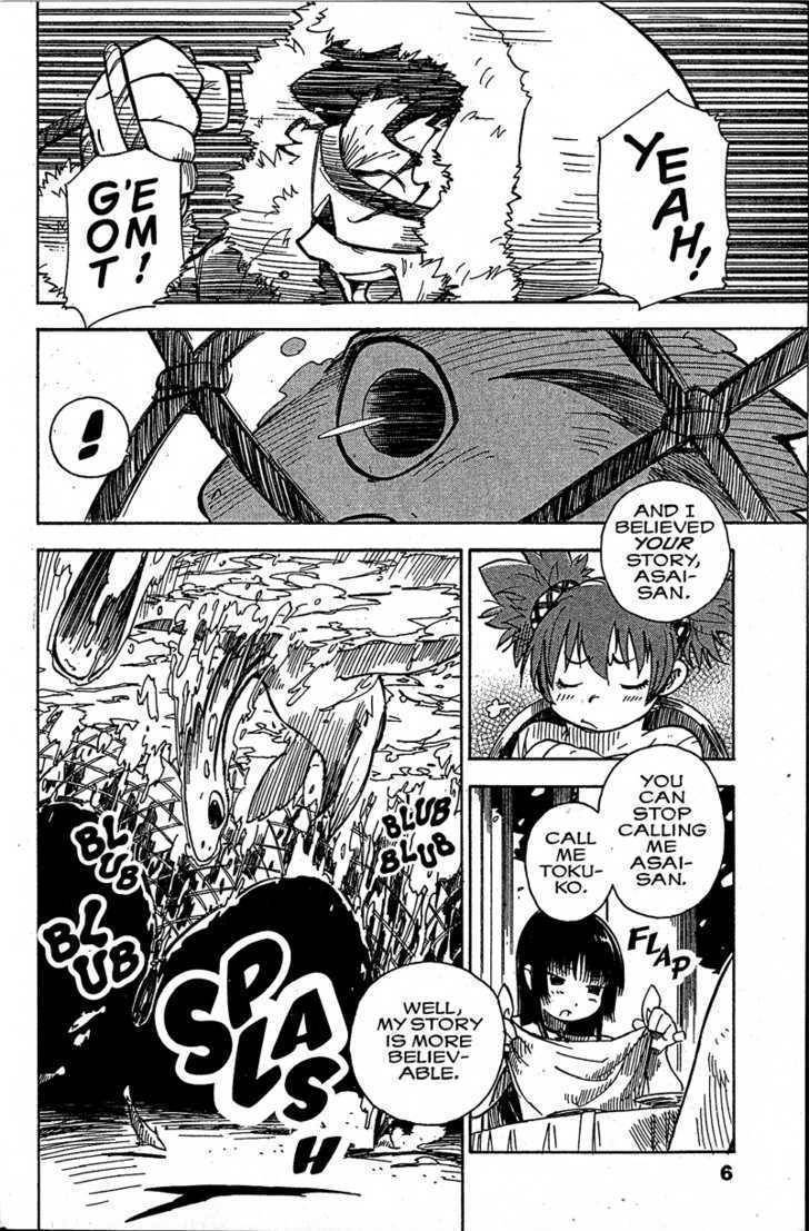 Chikyuu Misaki Chapter 12 page 6 - Chapter 12: Those Who Know the Truth