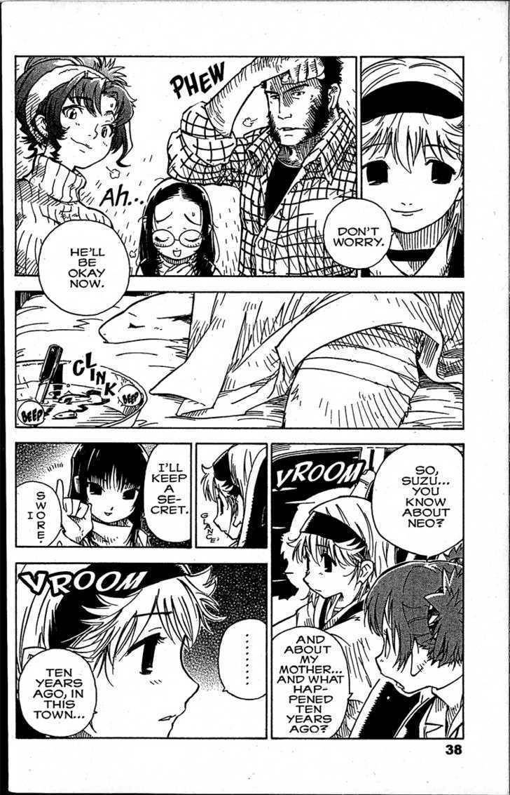 Chikyuu Misaki Chapter 13 page 2 - Chapter 13: The Day Neo was Born