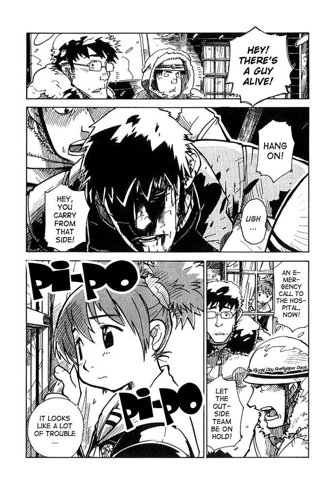 Chikyuu Misaki Chapter 4 page 2 - Chapter 4: Let's Pick Him Up