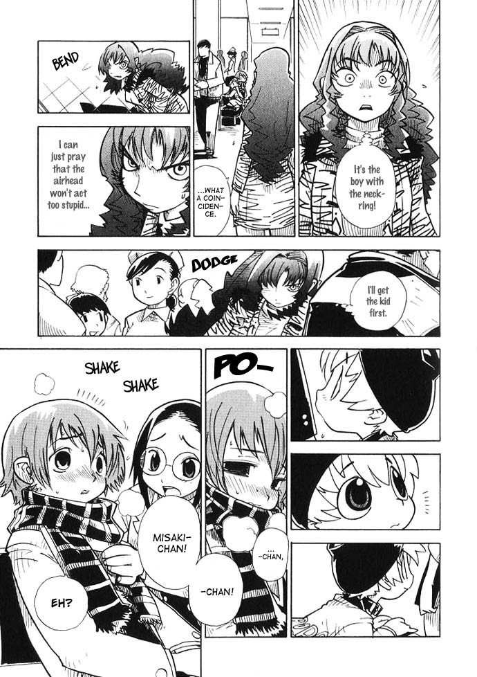 Chikyuu Misaki Chapter 7 page 10 - Chapter 7: Borderline of Humanity
