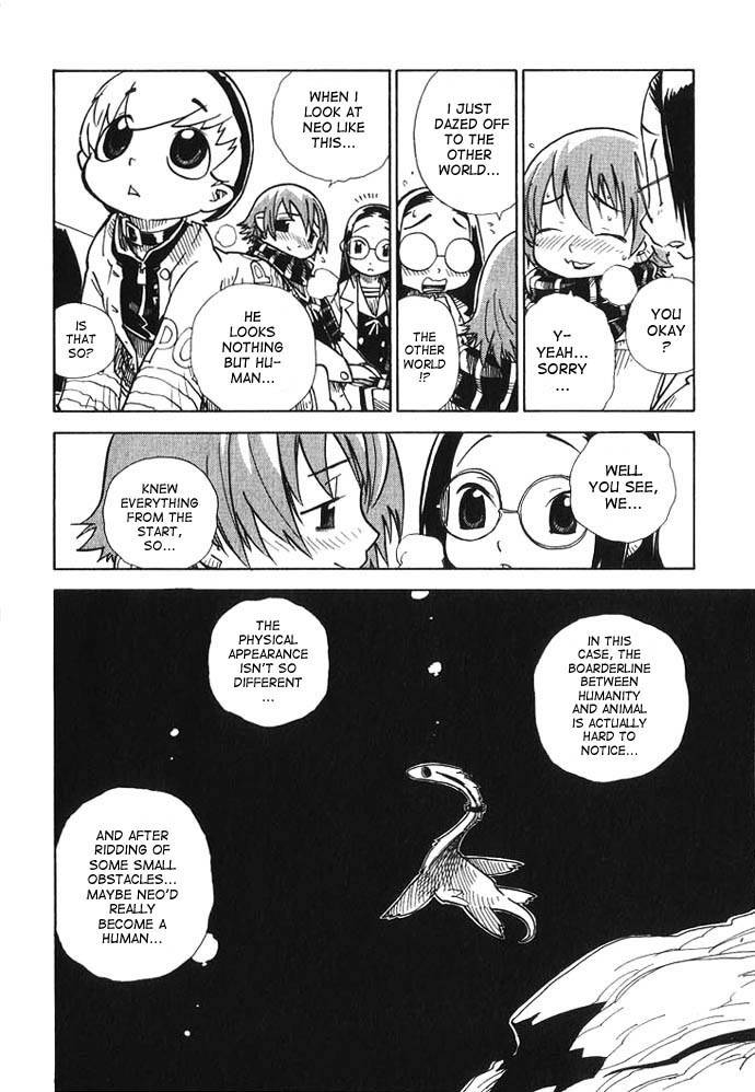 Chikyuu Misaki Chapter 7 page 11 - Chapter 7: Borderline of Humanity