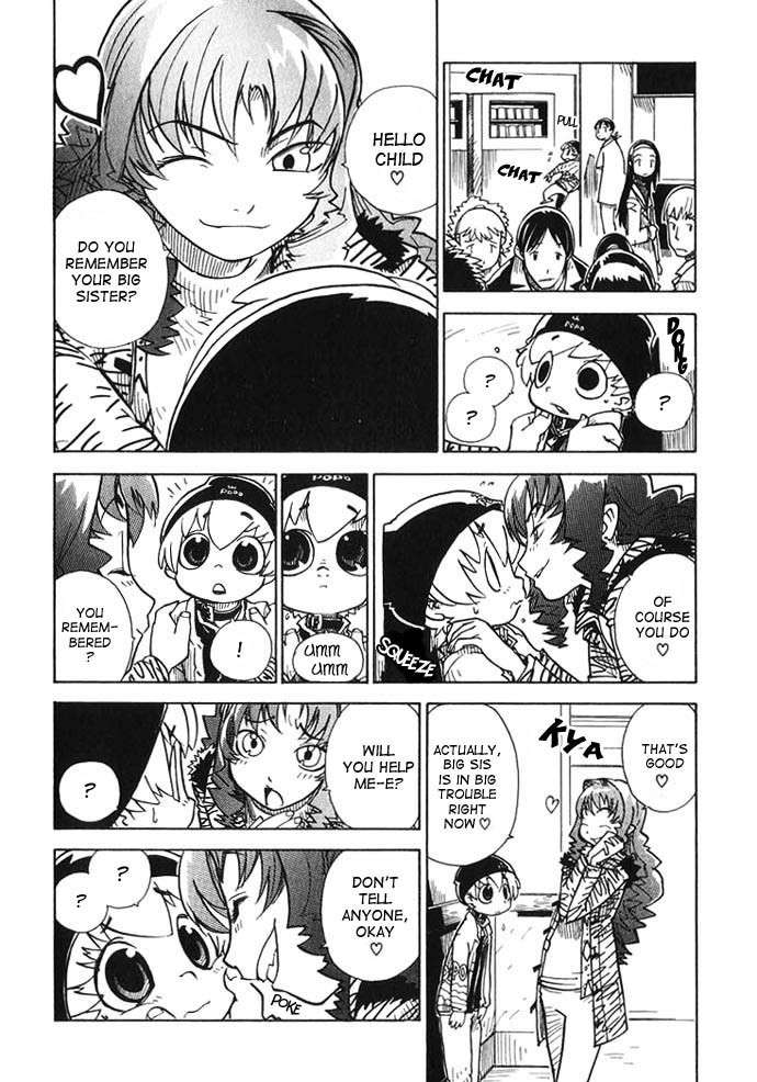 Chikyuu Misaki Chapter 7 page 13 - Chapter 7: Borderline of Humanity