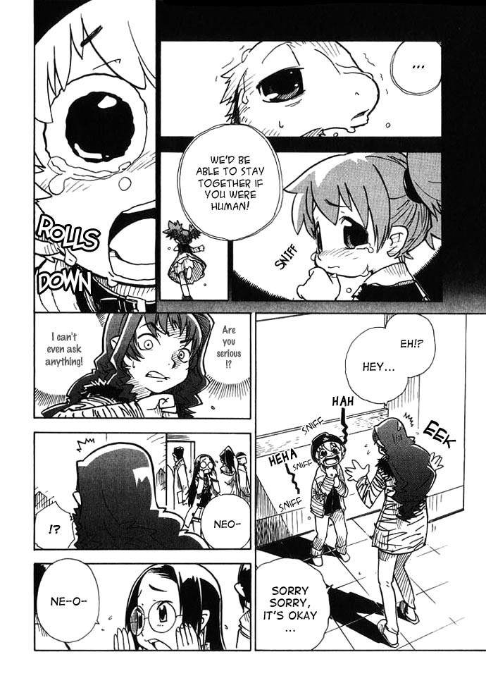 Chikyuu Misaki Chapter 7 page 17 - Chapter 7: Borderline of Humanity