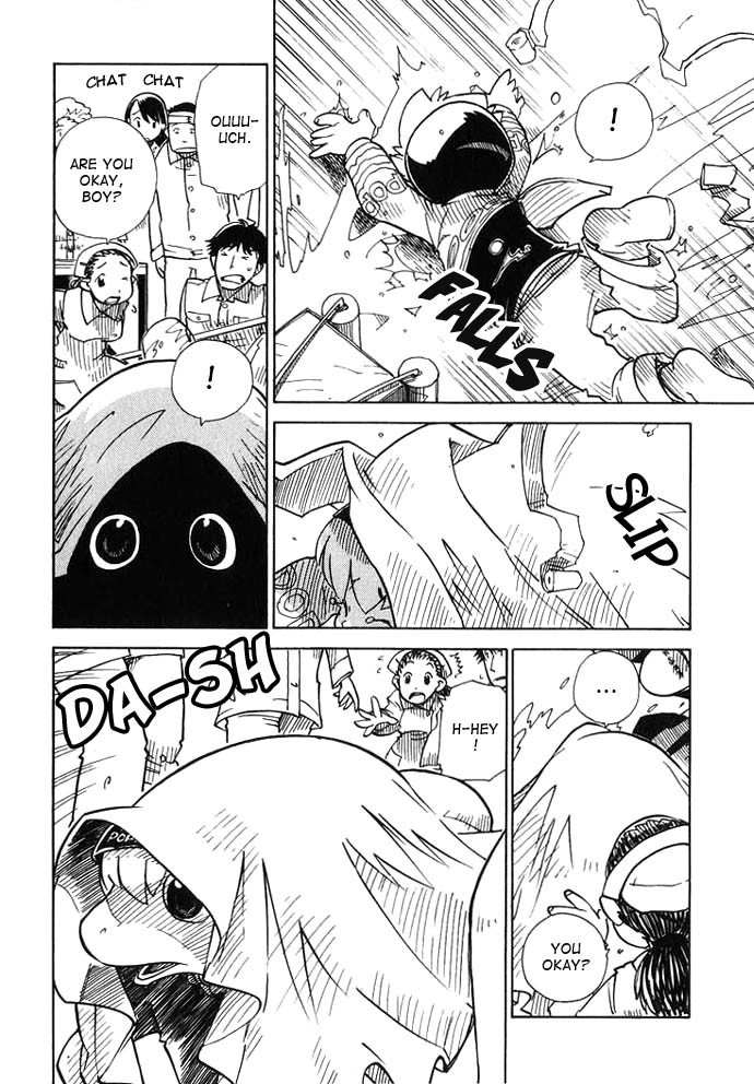 Chikyuu Misaki Chapter 7 page 21 - Chapter 7: Borderline of Humanity