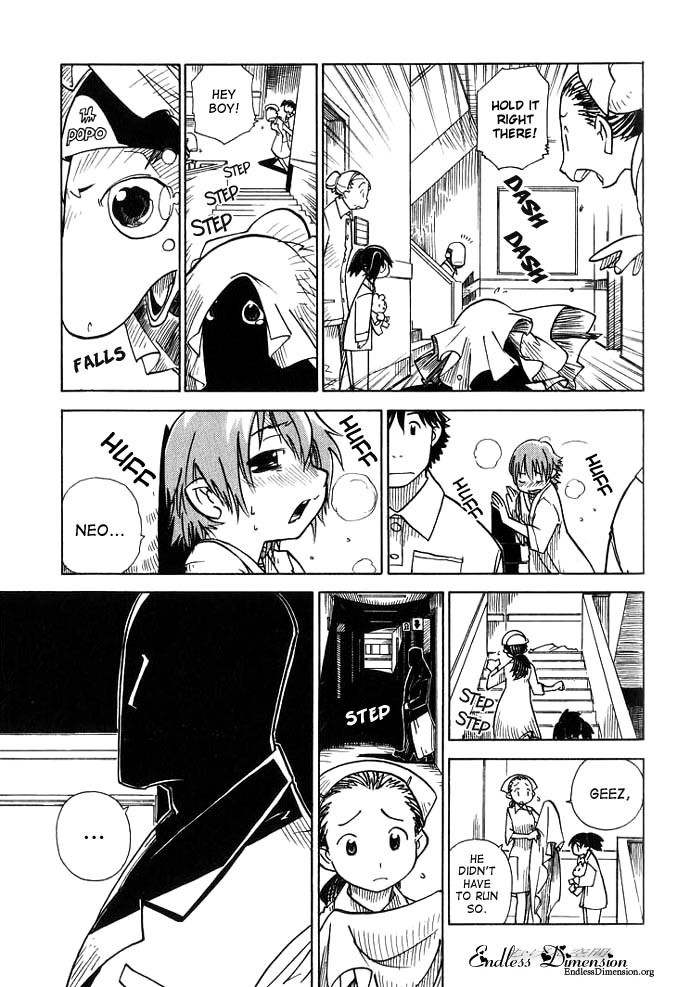 Chikyuu Misaki Chapter 7 page 22 - Chapter 7: Borderline of Humanity