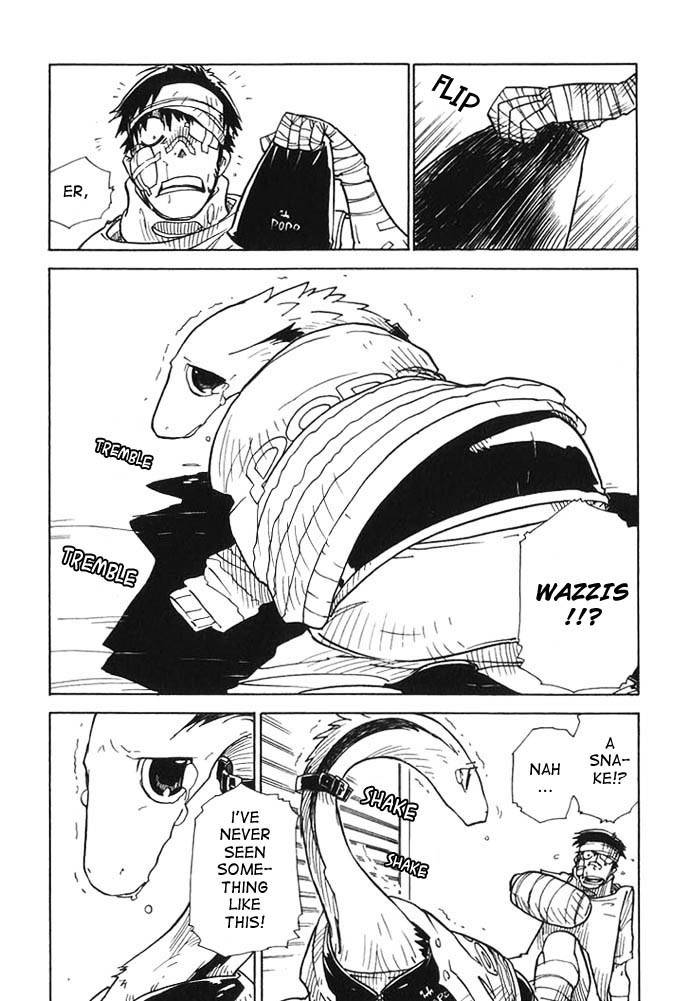 Chikyuu Misaki Chapter 7 page 27 - Chapter 7: Borderline of Humanity