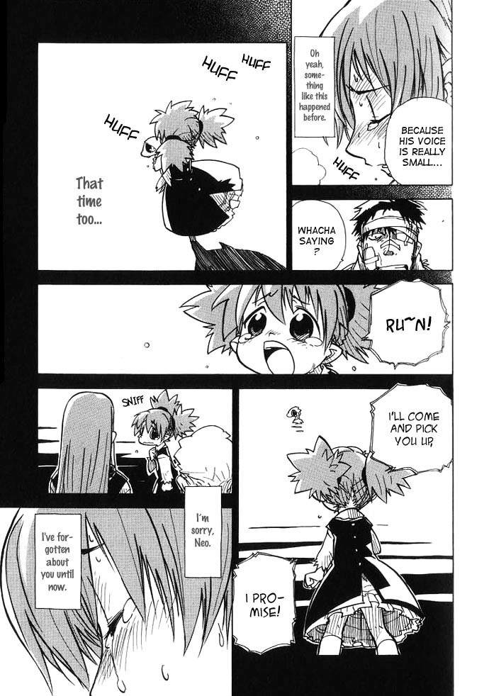 Chikyuu Misaki Chapter 7 page 30 - Chapter 7: Borderline of Humanity