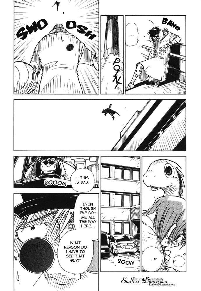 Chikyuu Misaki Chapter 7 page 33 - Chapter 7: Borderline of Humanity