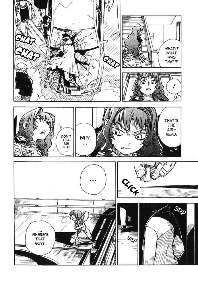 Chikyuu Misaki Chapter 7 page 35 - Chapter 7: Borderline of Humanity