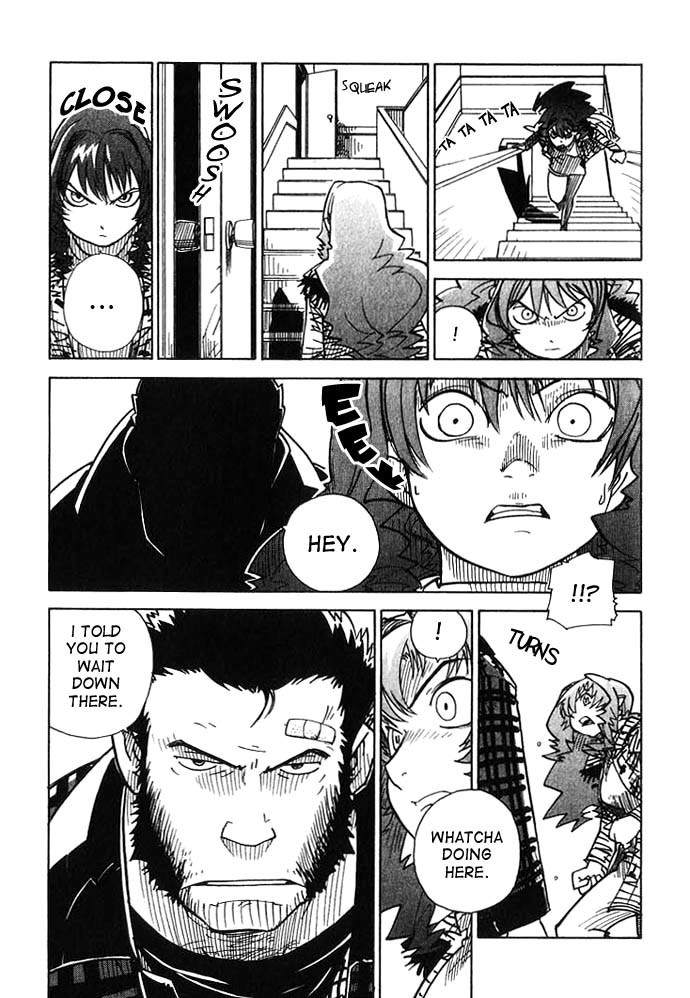 Chikyuu Misaki Chapter 7 page 36 - Chapter 7: Borderline of Humanity