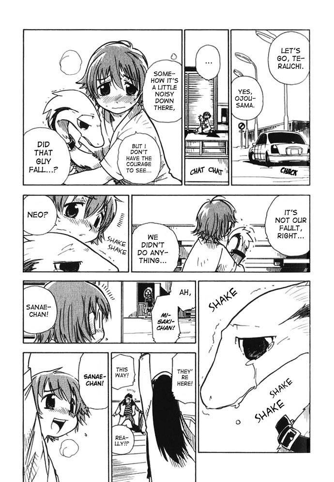 Chikyuu Misaki Chapter 7 page 38 - Chapter 7: Borderline of Humanity