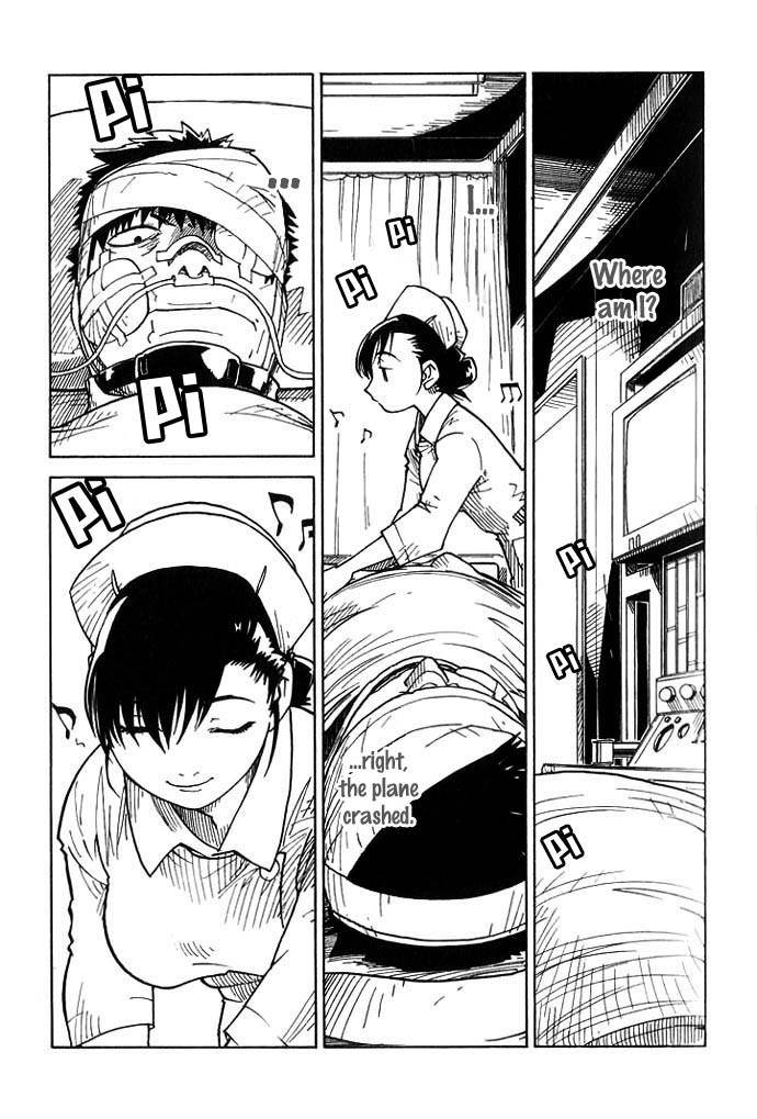 Chikyuu Misaki Chapter 7 page 4 - Chapter 7: Borderline of Humanity