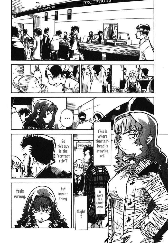 Chikyuu Misaki Chapter 7 page 7 - Chapter 7: Borderline of Humanity