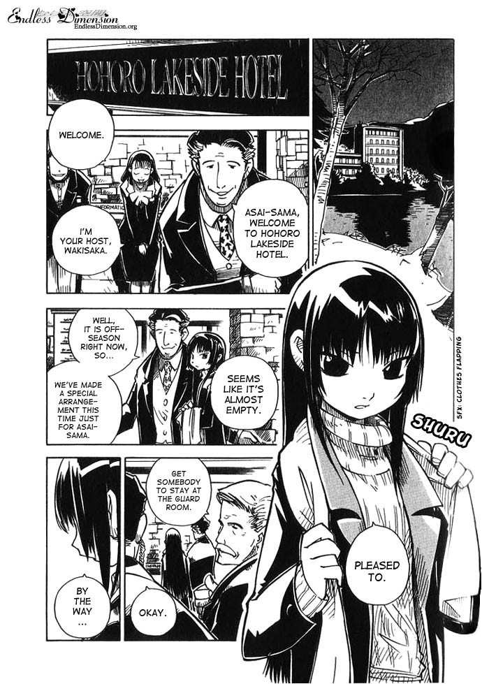 Chikyuu Misaki Chapter 8 page 3 - Chapter 8: The Box Contente