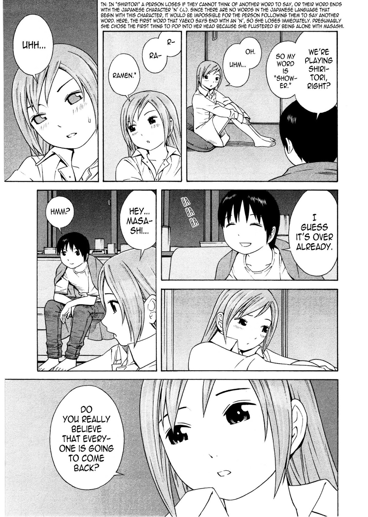 Chikyuu no Houkago Chapter 16 page 12 - Chapter 16 : Just the Two of Us on Earth