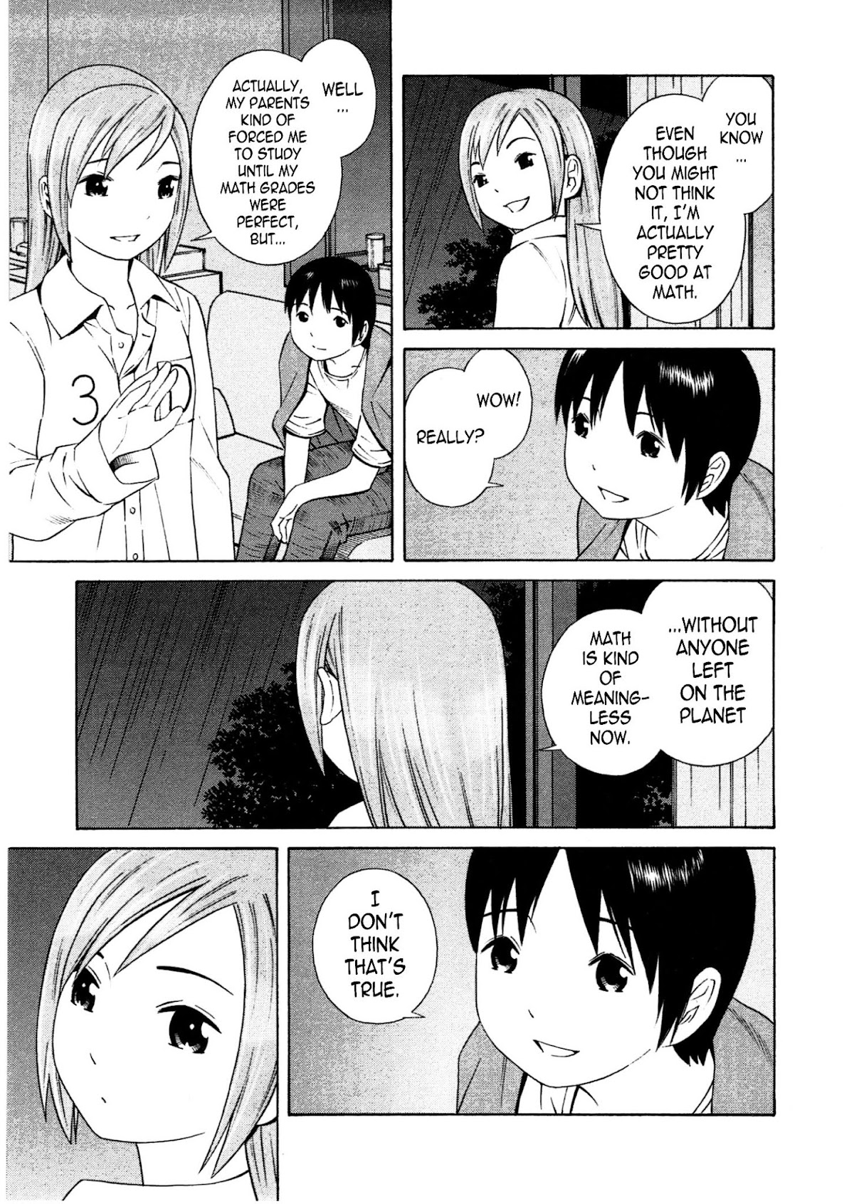 Chikyuu no Houkago Chapter 16 page 16 - Chapter 16 : Just the Two of Us on Earth
