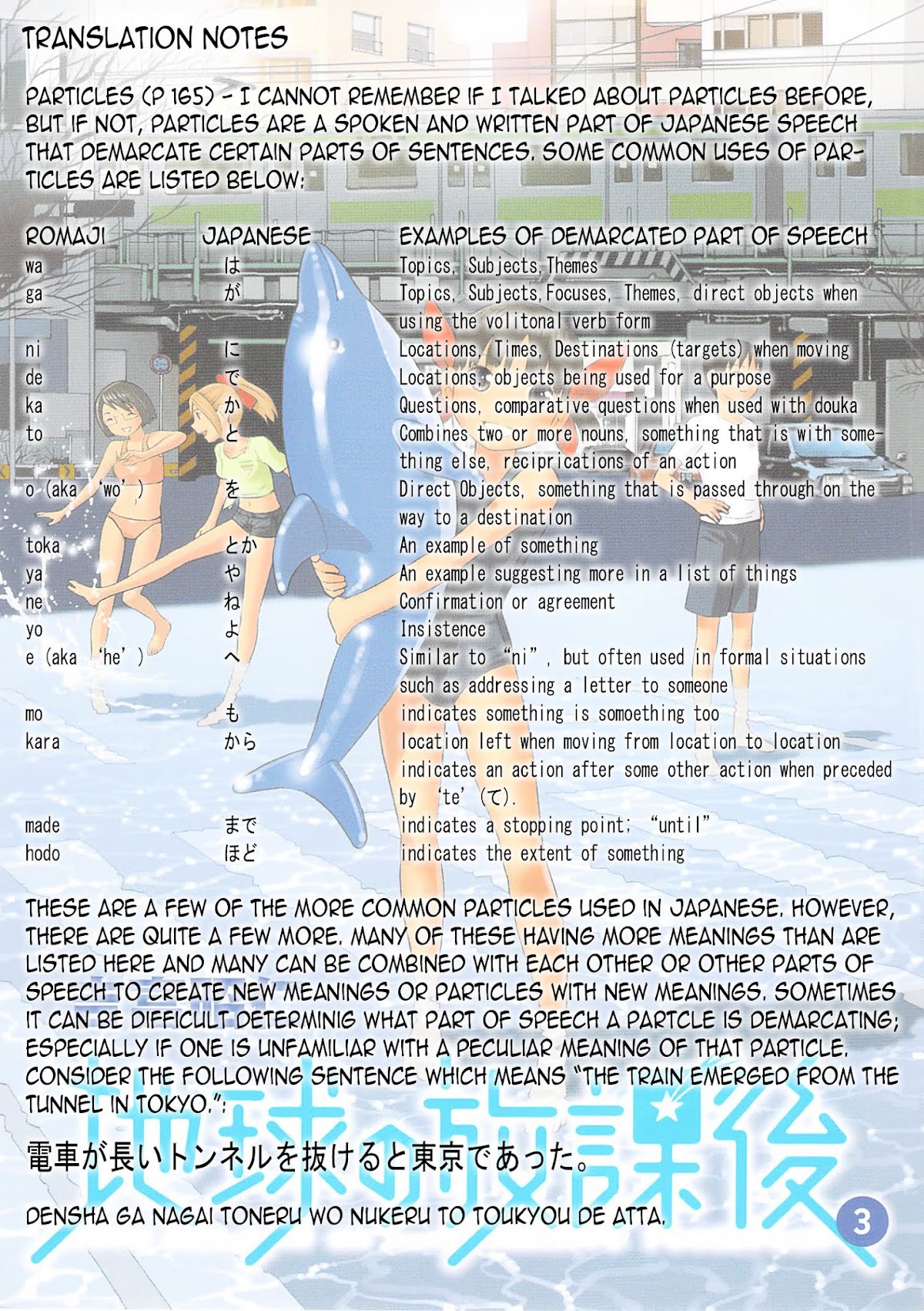 Chikyuu no Houkago Chapter 18 page 35 - Chapter 18 : Cycling on Earth