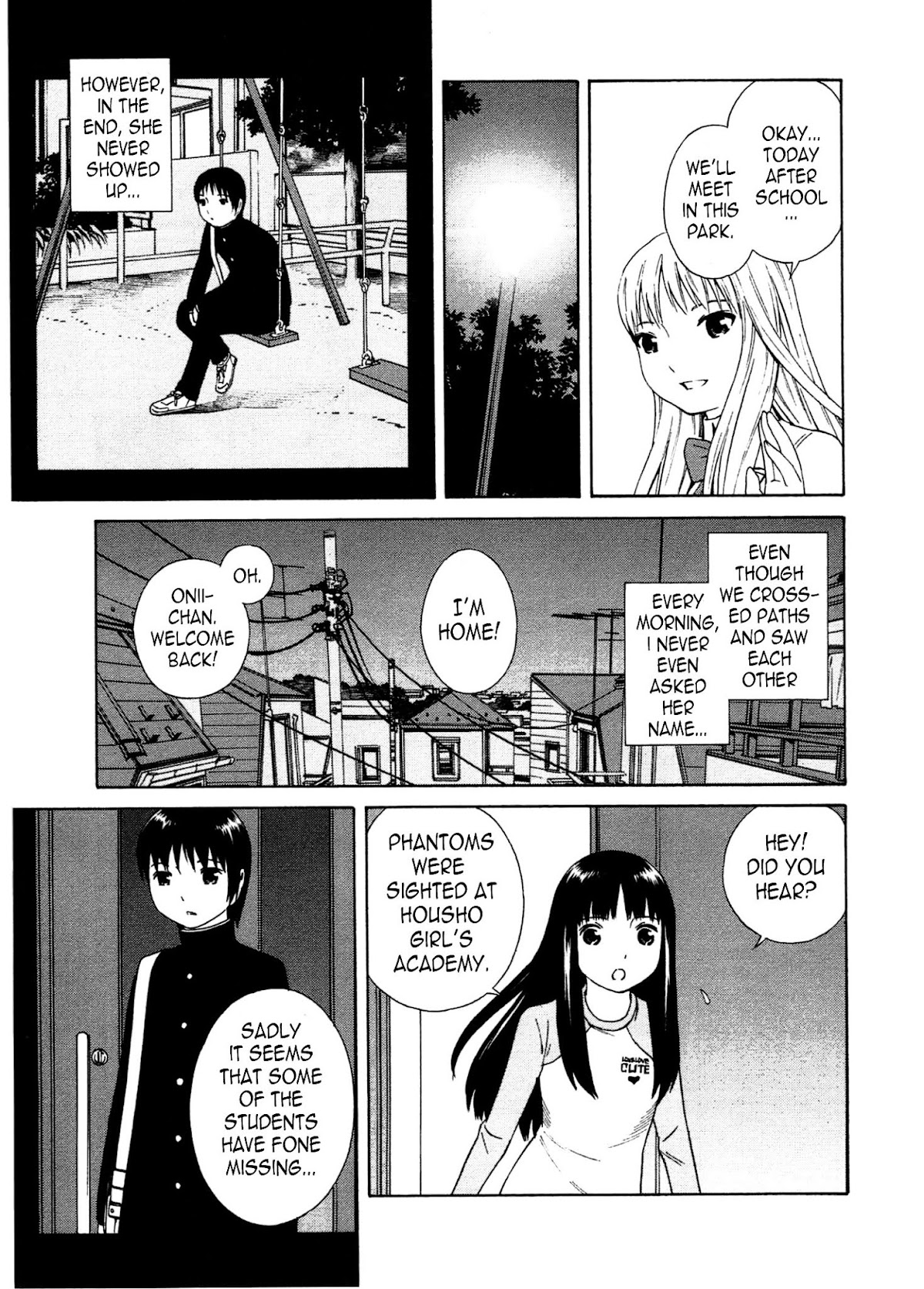 Chikyuu no Houkago Chapter 21 page 6 - Chapter 21 : Reunion