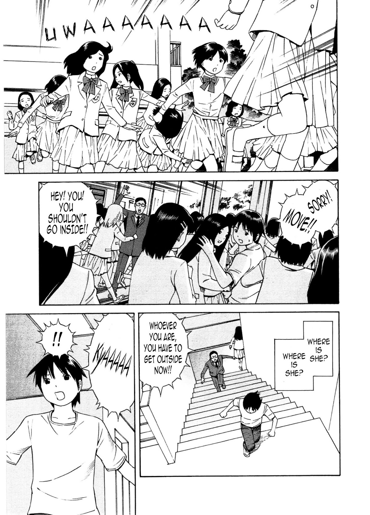 Chikyuu no Houkago Chapter 21 page 8 - Chapter 21 : Reunion