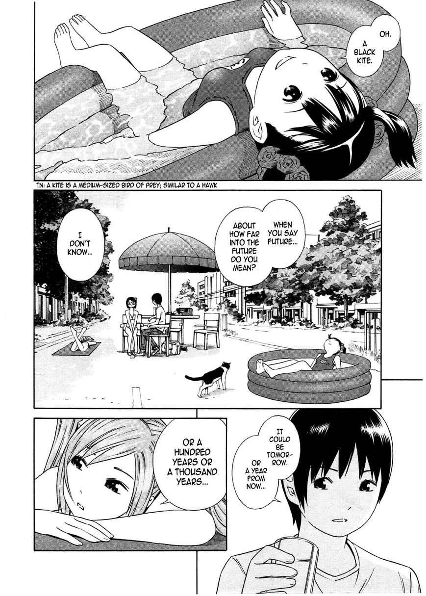 Chikyuu no Houkago Chapter 24 page 14 - Chapter 24 : Straight to the Future