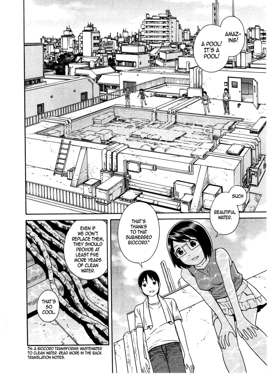 Chikyuu no Houkago Chapter 27 page 7 - Chapter 27 : Open Air Bathing on Earth