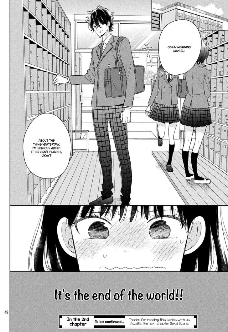 Chikyuu no Owari wa Koi no Hajimari Chapter 1 page 51 - Chapter 1