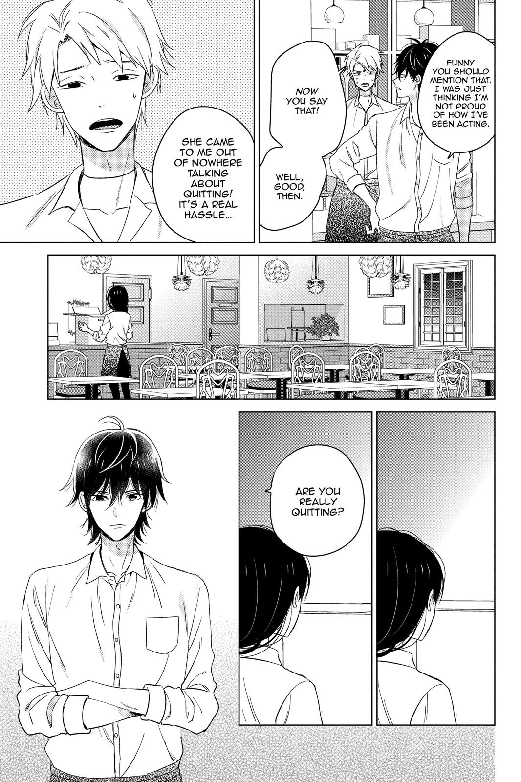 Chikyuu no Owari wa Koi no Hajimari Chapter 12 page 35 - Chapter 12