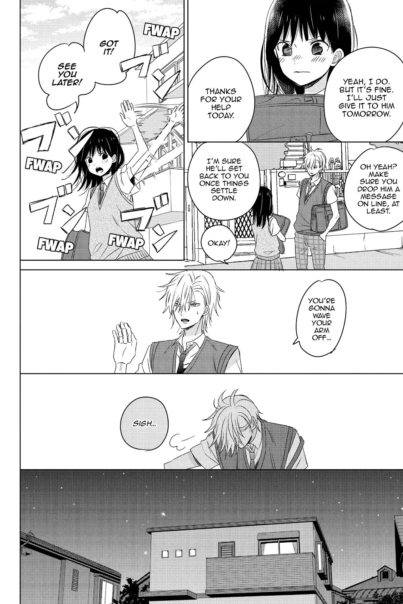 Chikyuu no Owari wa Koi no Hajimari Chapter 14 page 14 - Chapter 14