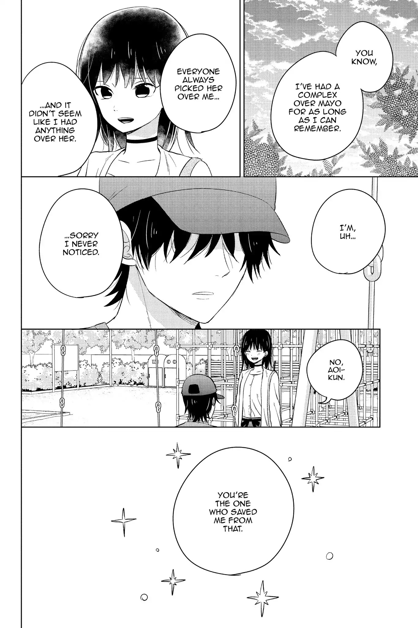 Chikyuu no Owari wa Koi no Hajimari Chapter 18 page 4 - Chapter 18: Mirror