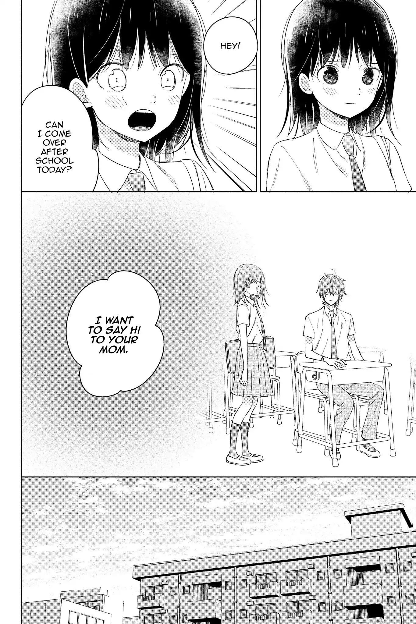 Chikyuu no Owari wa Koi no Hajimari Chapter 18 page 8 - Chapter 18: Mirror