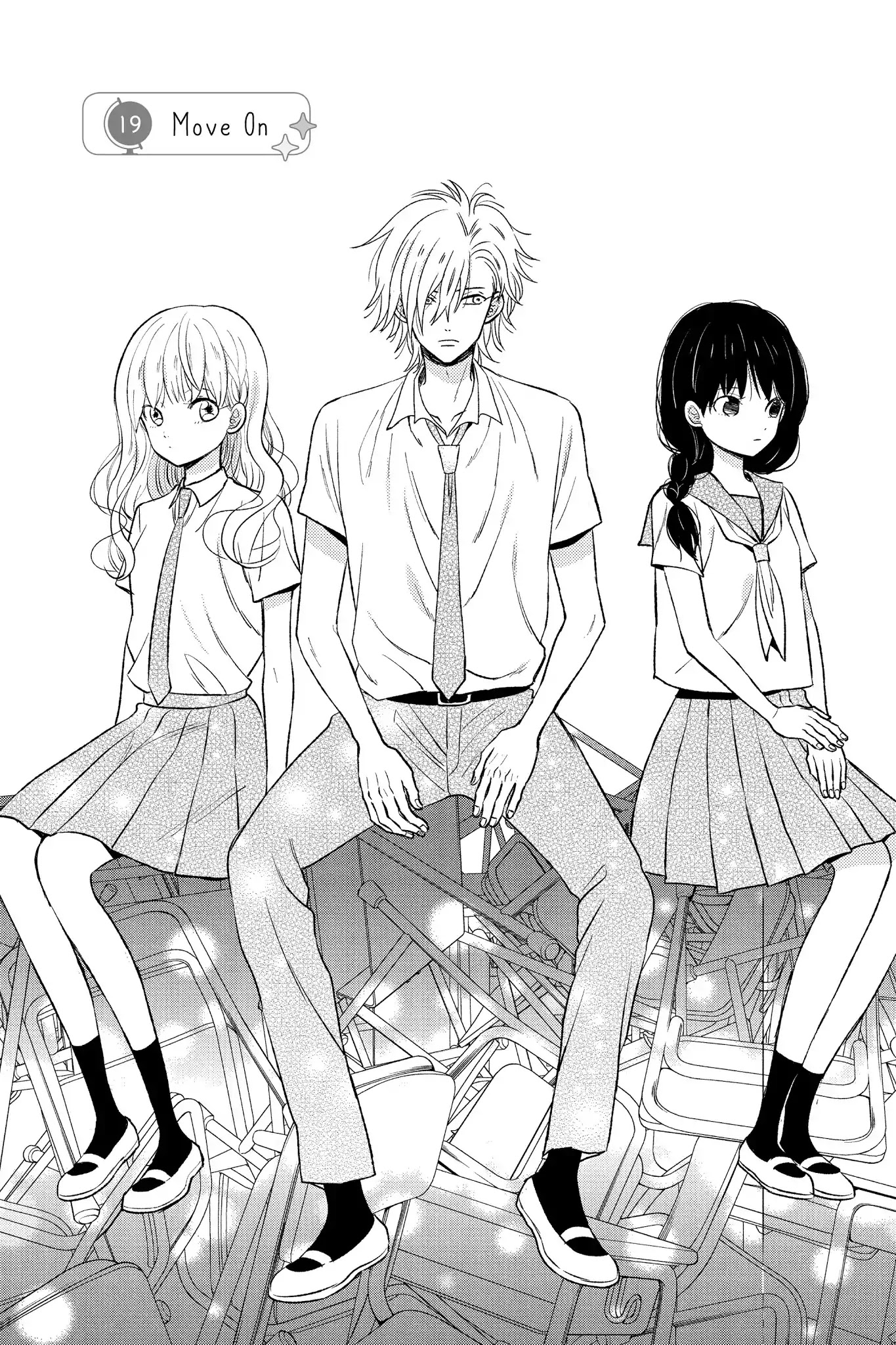 Chikyuu no Owari wa Koi no Hajimari Chapter 19 page 1 - Chapter 19: Move On