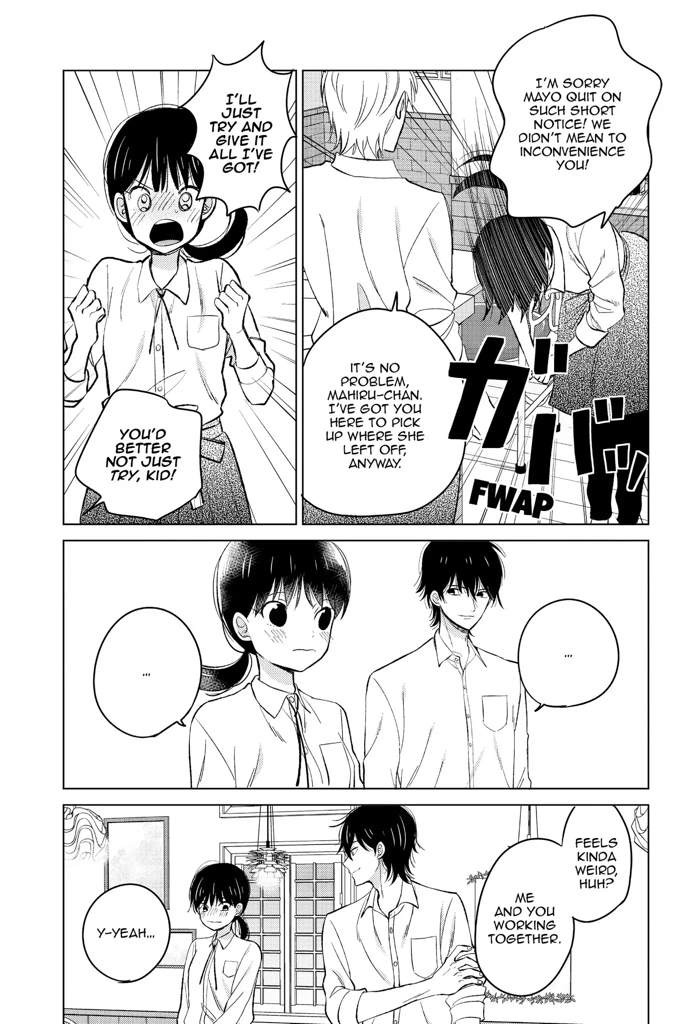 Chikyuu no Owari wa Koi no Hajimari Chapter 19 page 13 - Chapter 19: Move On