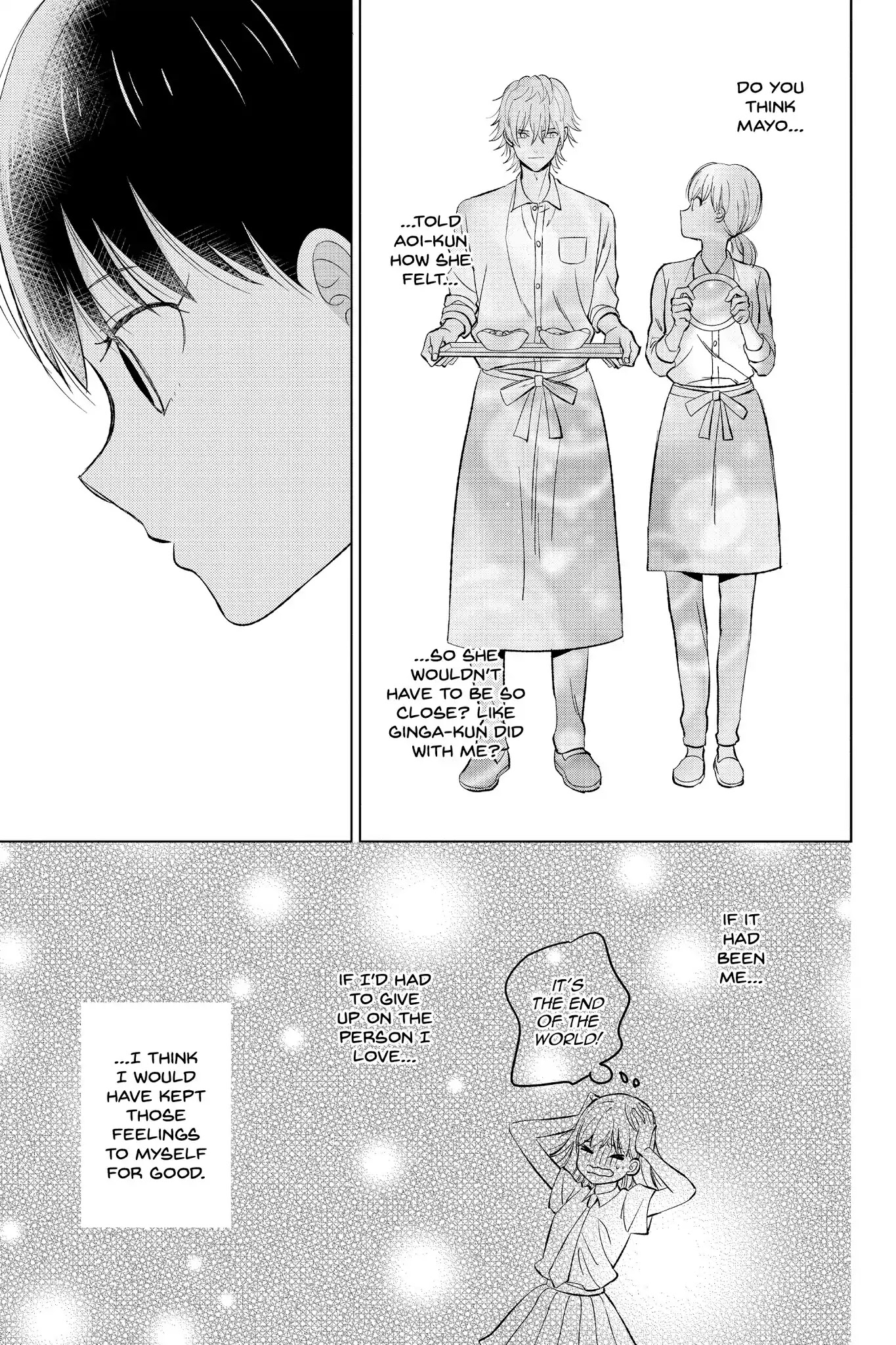 Chikyuu no Owari wa Koi no Hajimari Chapter 19 page 15 - Chapter 19: Move On