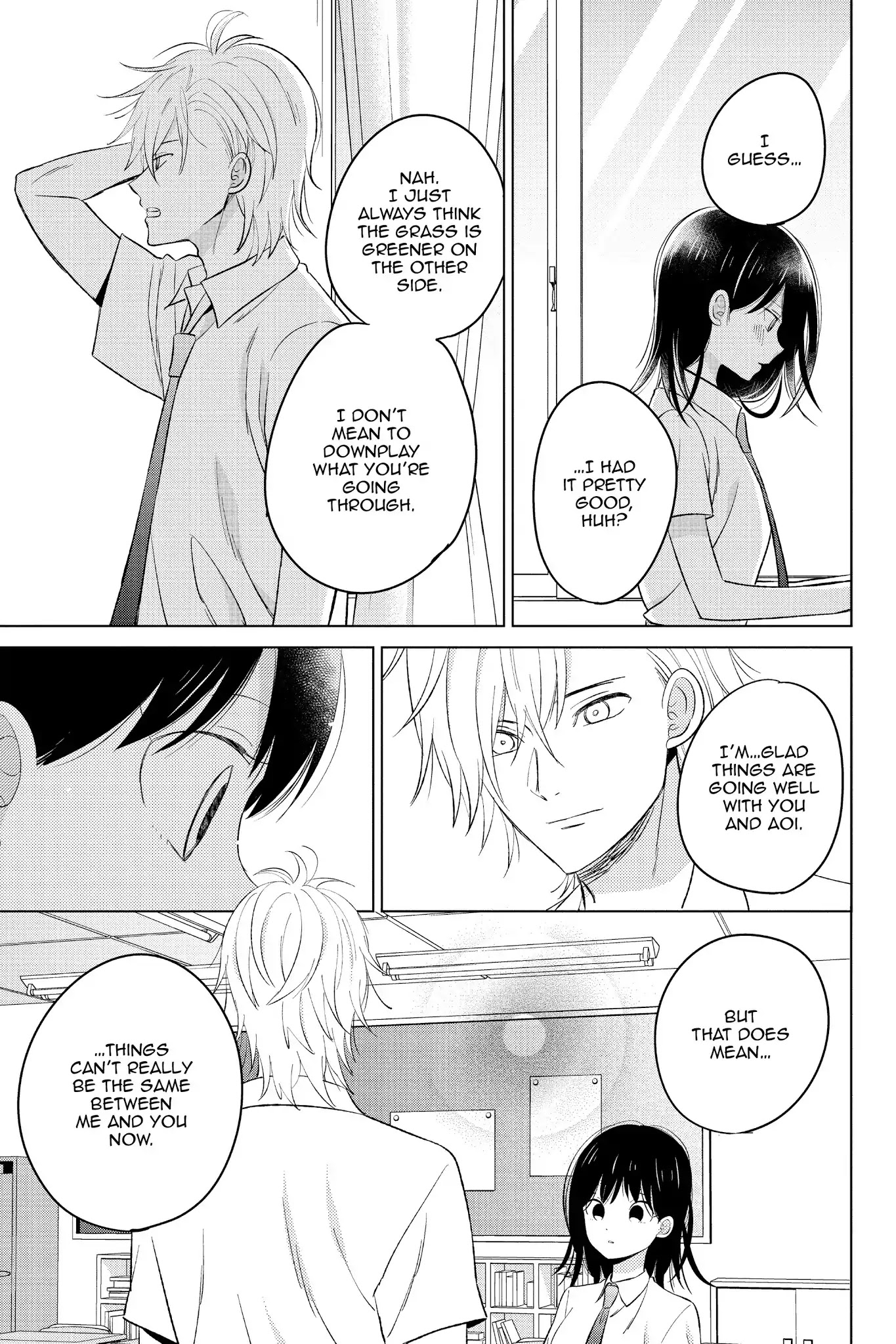 Chikyuu no Owari wa Koi no Hajimari Chapter 19 page 5 - Chapter 19: Move On