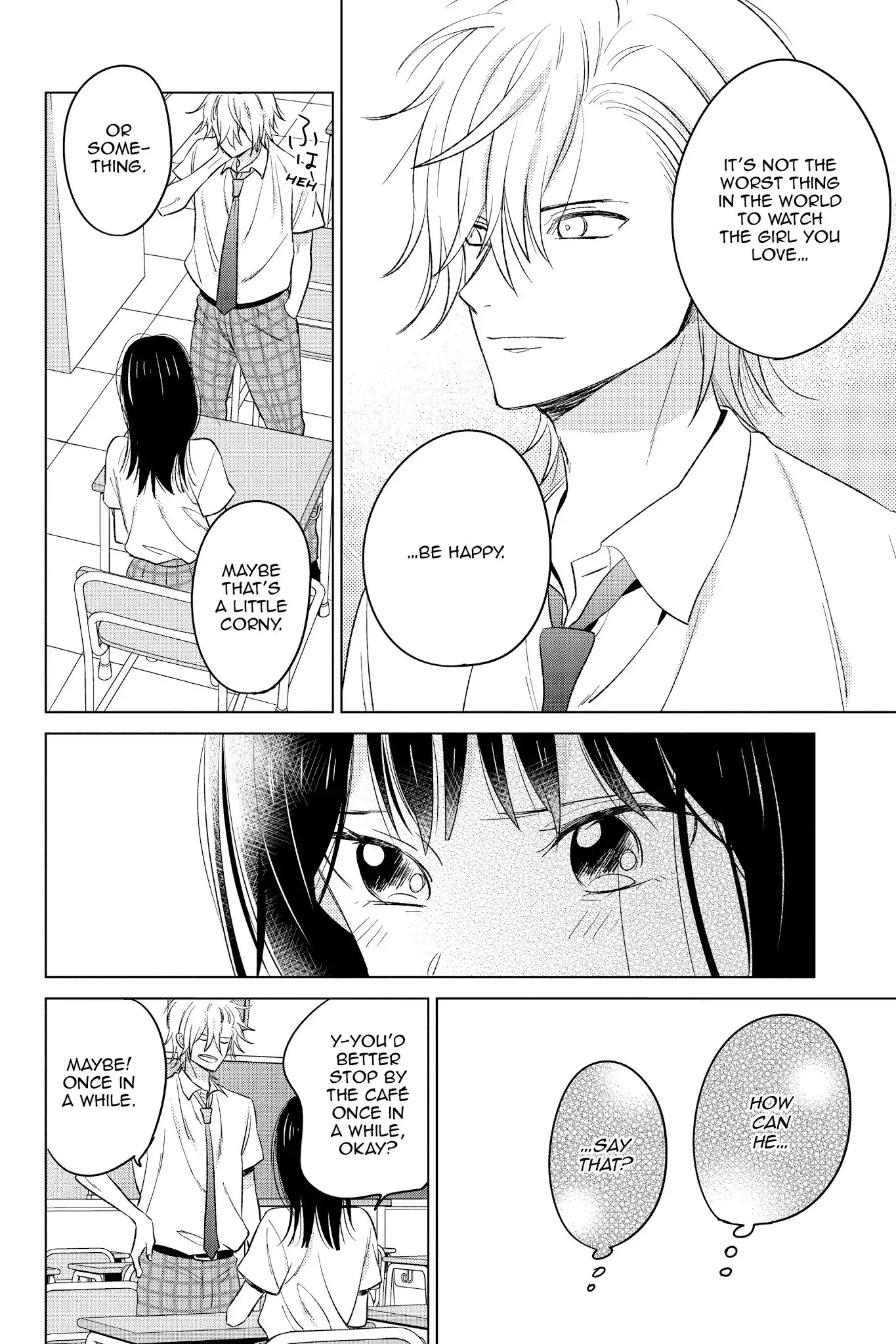 Chikyuu no Owari wa Koi no Hajimari Chapter 19 page 8 - Chapter 19: Move On