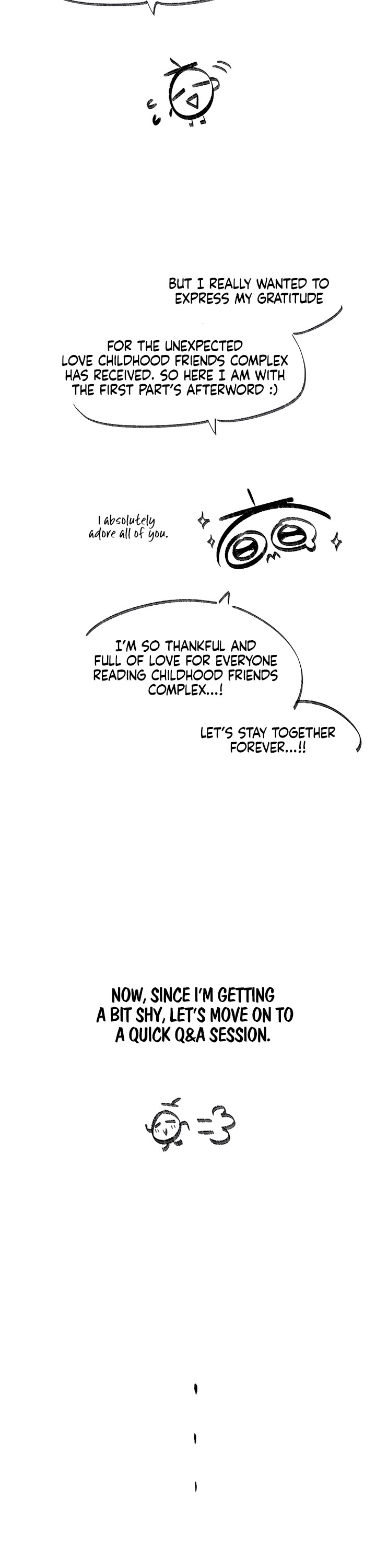 Childhood Friend Complex Chapter 41.5 page 2 - Chapter 41.5: Testimonials