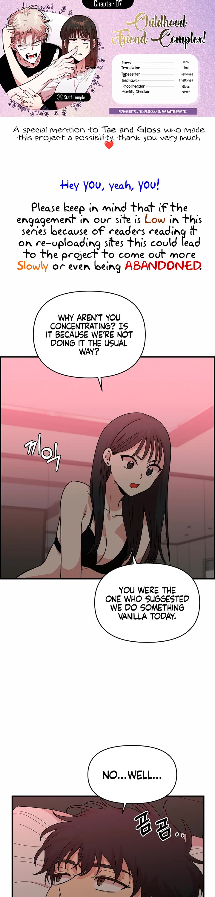 Childhood Friend Complex Chapter 7 page 1 - Chapter 7