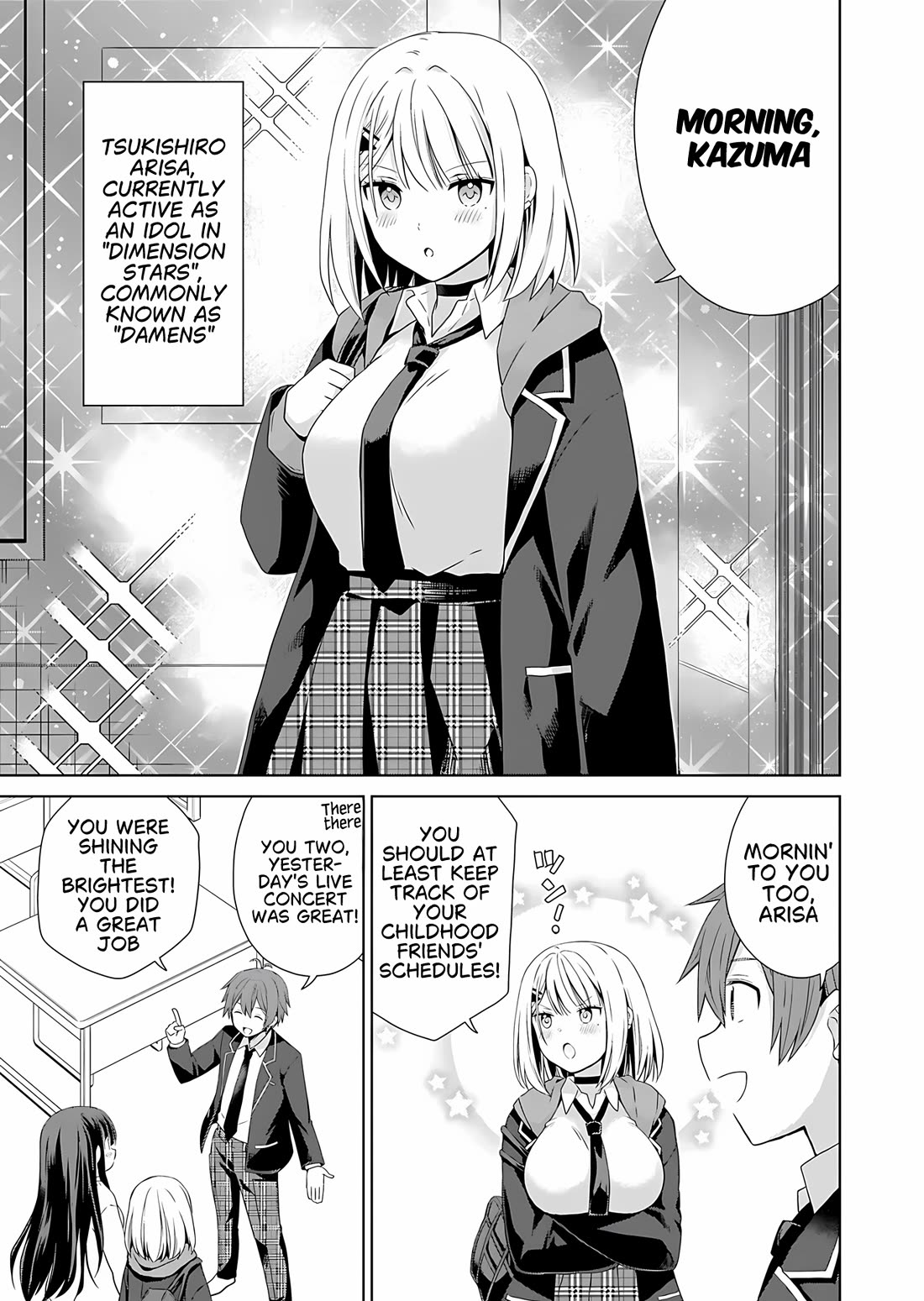 Childhood Friends Became Popular Idols Chapter 1 page 7 - Chapter 1