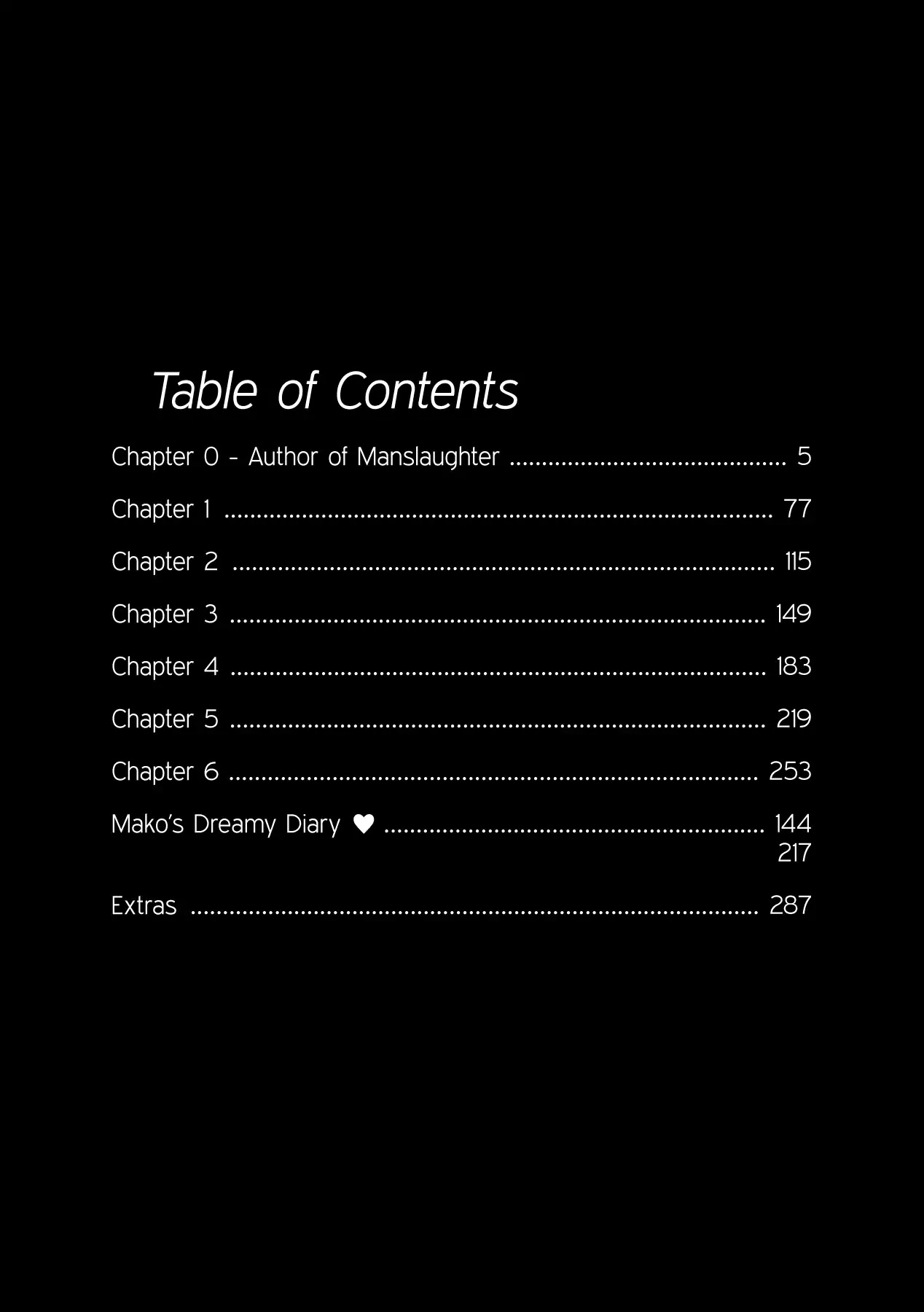 Children, Don't Play in the Dark Chapter 0 page 4 - Chapter 0: Author of Manslaughter