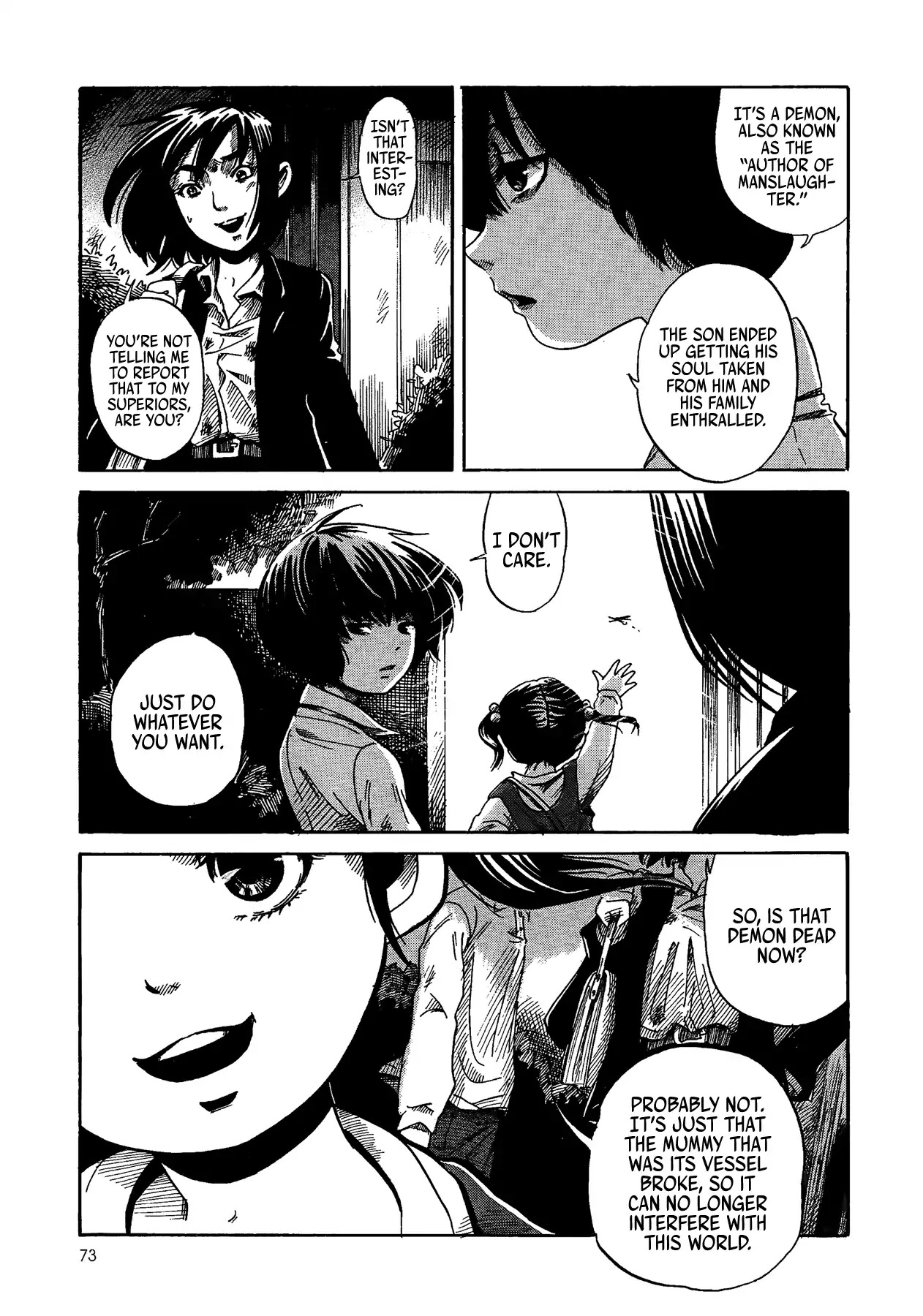 Children, Don't Play in the Dark Chapter 0 page 74 - Chapter 0: Author of Manslaughter