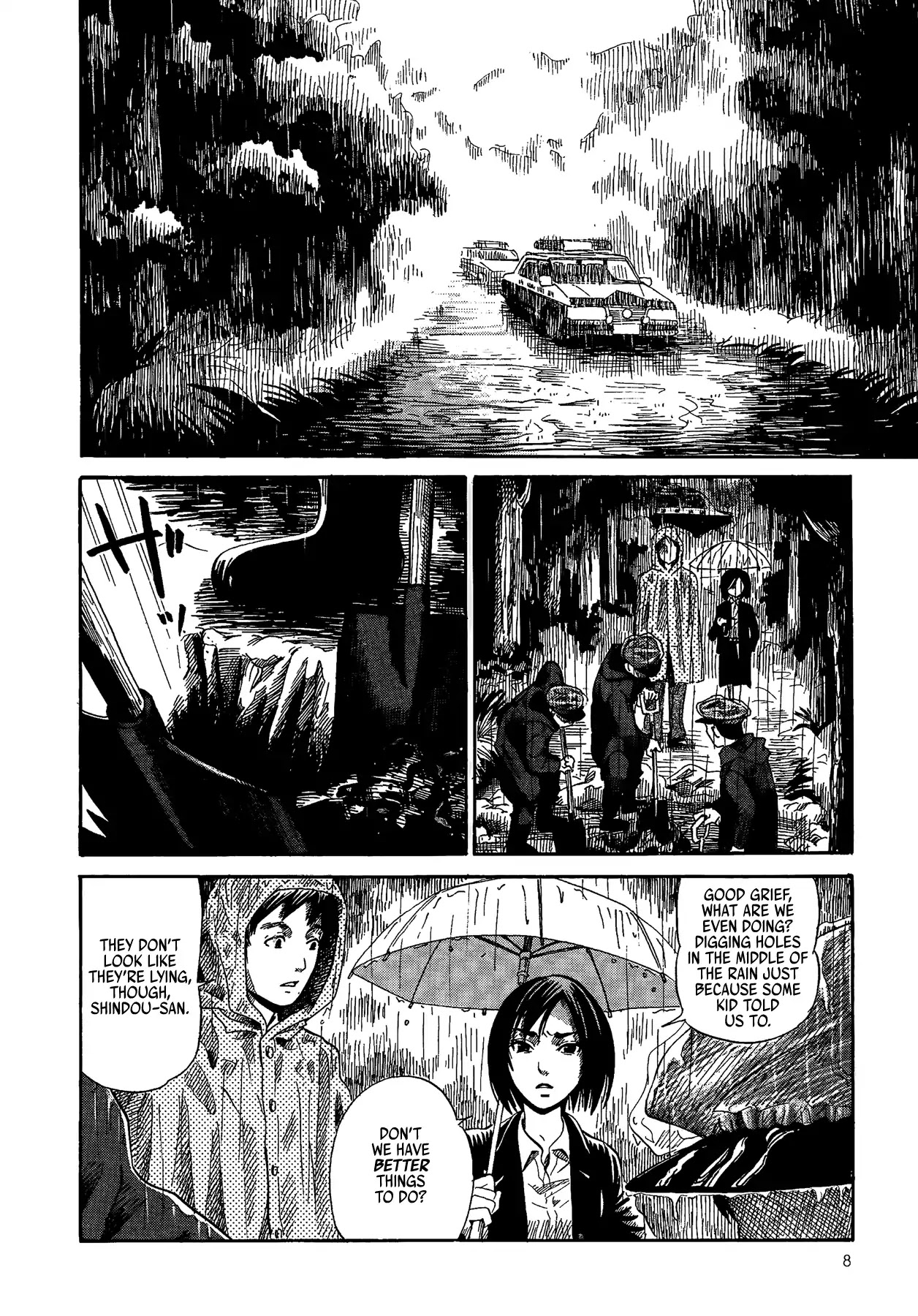Children, Don't Play in the Dark Chapter 0 page 9 - Chapter 0: Author of Manslaughter