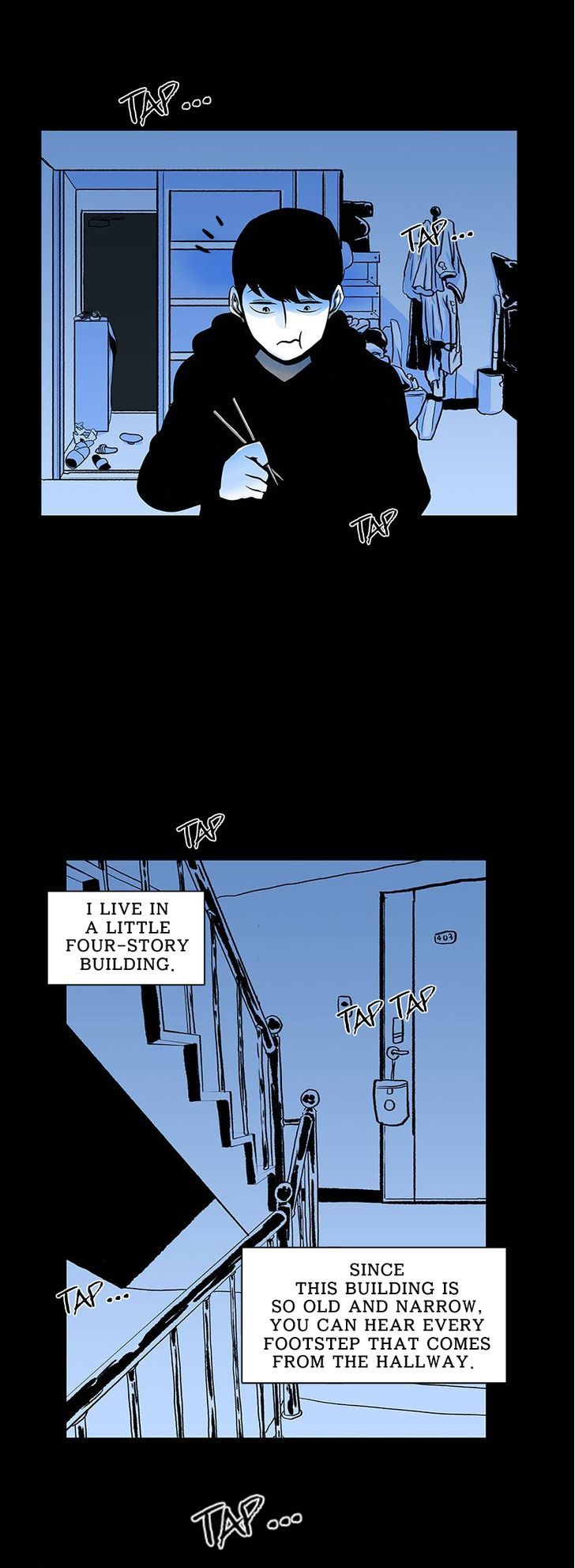 Chiller Chapter 13 page 7 - Chapter 13 : Footstep- Soohun