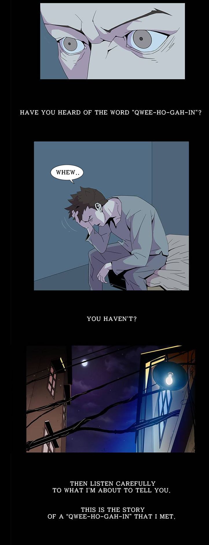 Chiller Chapter 15 page 1 - Chapter 15 : Qwee-Ho-Gah-In - Yongjin Kim