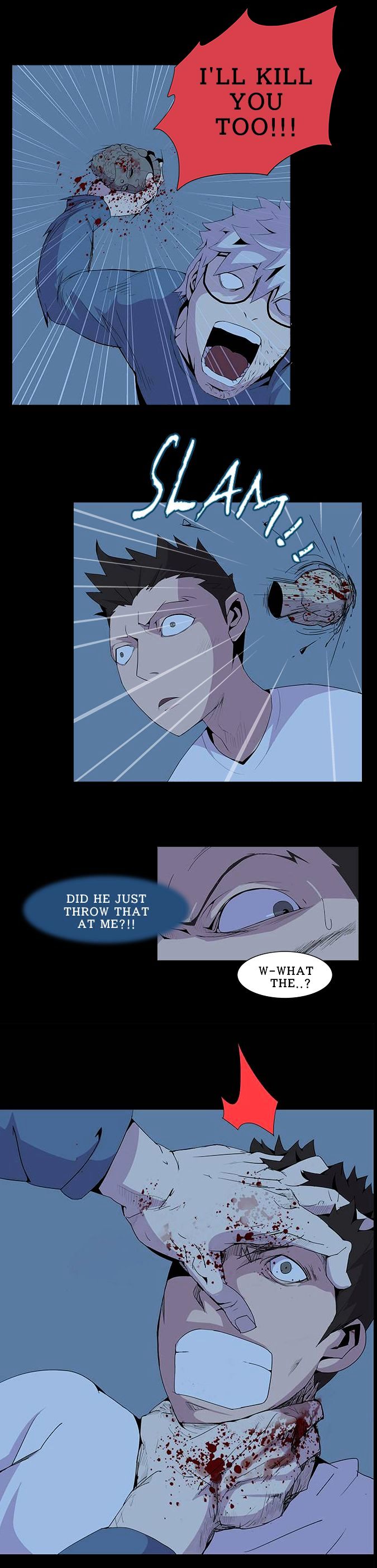 Chiller Chapter 15 page 16 - Chapter 15 : Qwee-Ho-Gah-In - Yongjin Kim