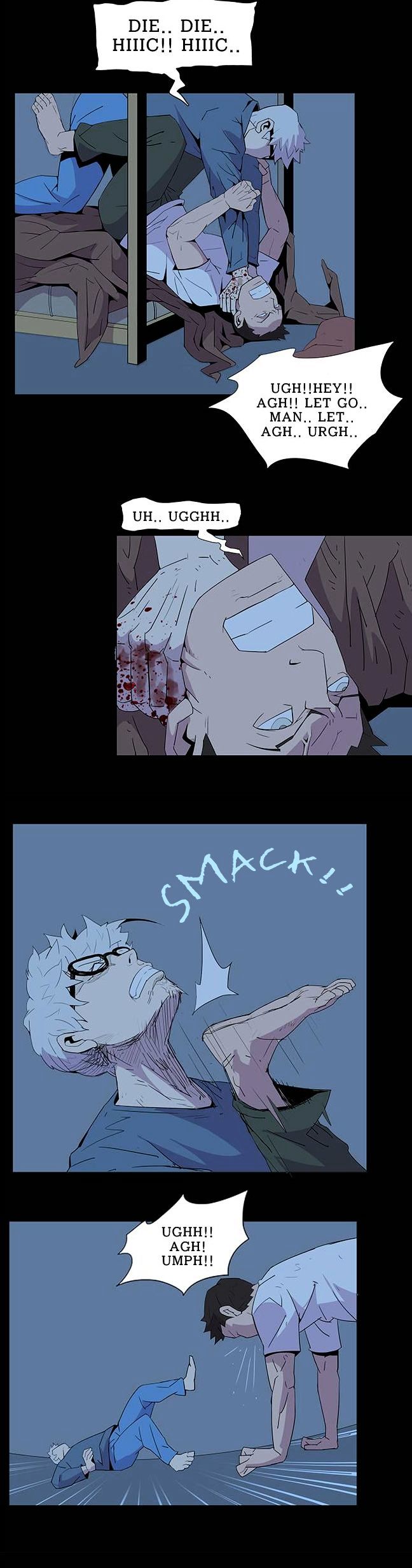 Chiller Chapter 15 page 17 - Chapter 15 : Qwee-Ho-Gah-In - Yongjin Kim