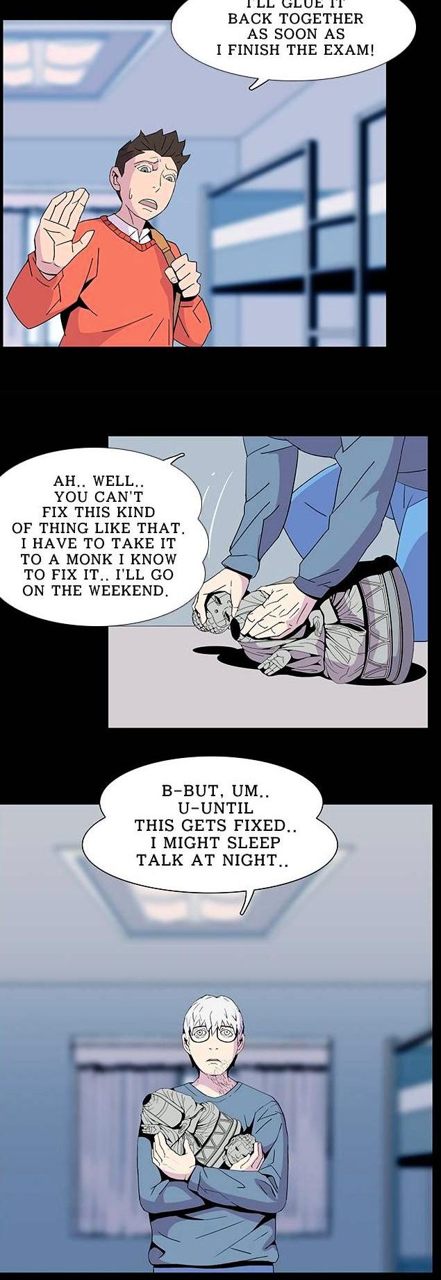 Chiller Chapter 15 page 9 - Chapter 15 : Qwee-Ho-Gah-In - Yongjin Kim