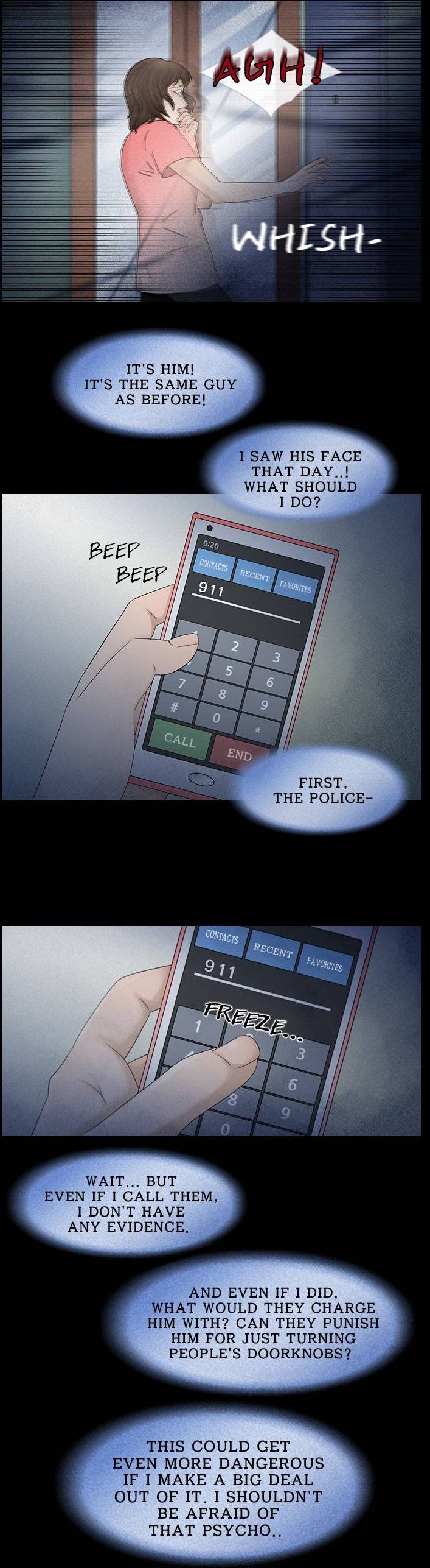 Chiller Chapter 17 page 22 - Chapter 17 : Uninvited Guest - Danwoo