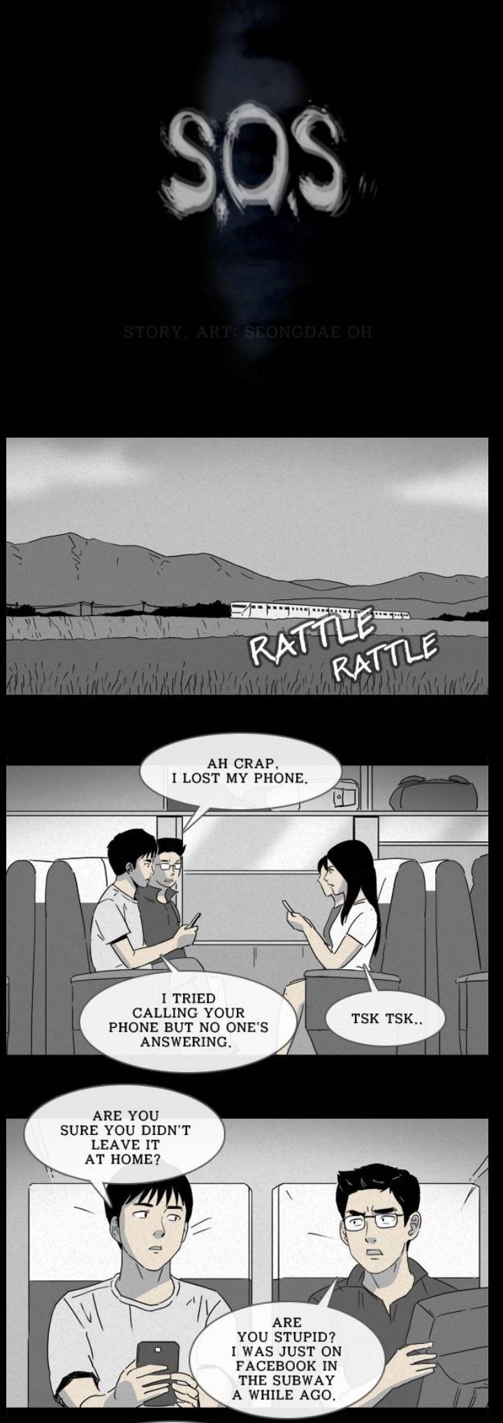 Chiller Chapter 3 page 1 - Chapter 3 : SOS - Seongdae Oh